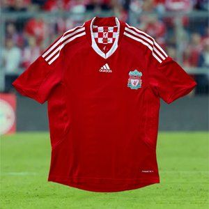 Liverpool 2008/10 Formotion Player Vers Home Soccer Jersey Small Adidas Football